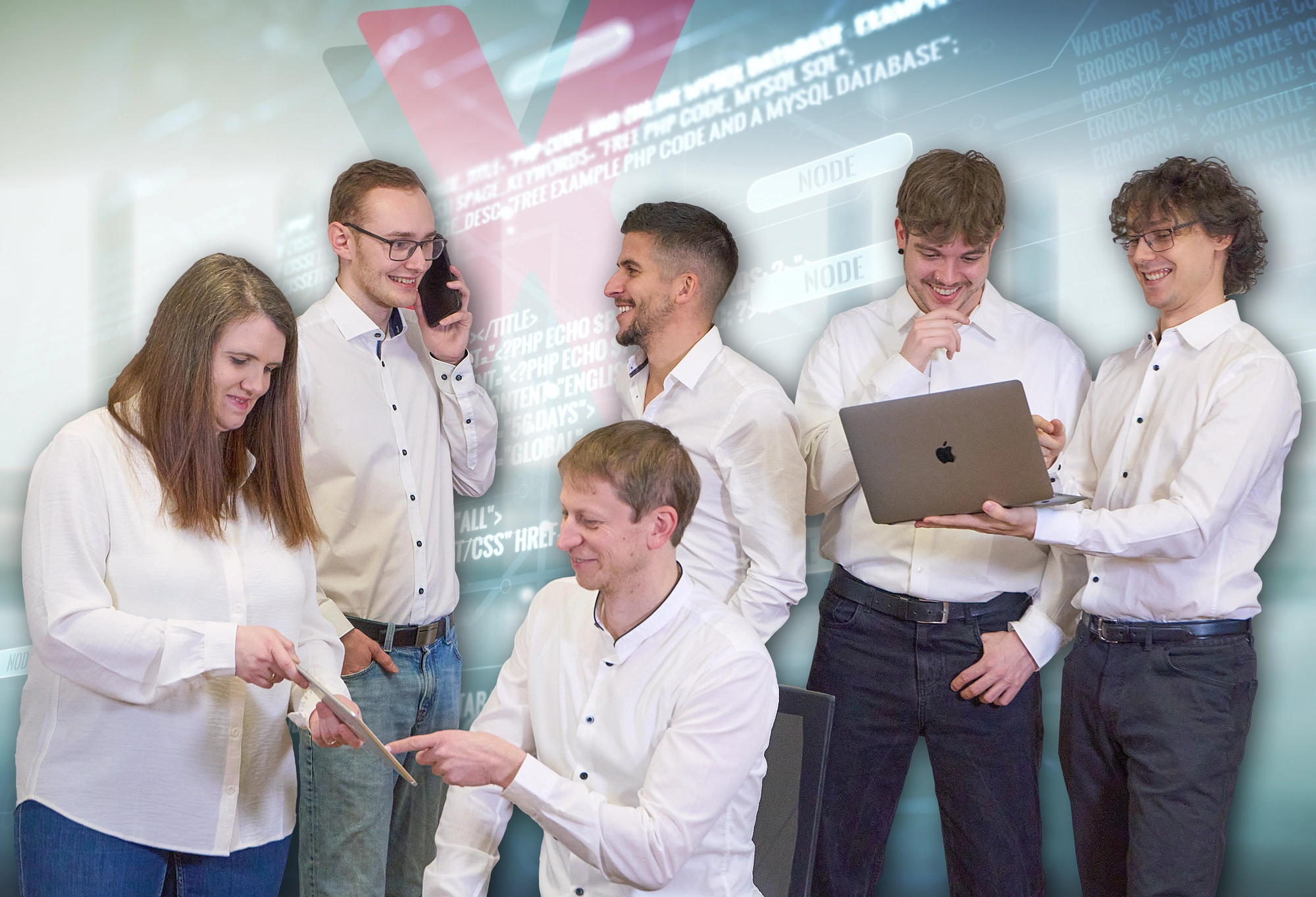 Das X-WORKS Team in Pöchlarn